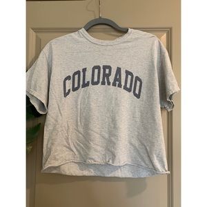 Brandy Melville cropped Tee